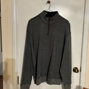 Mens Cremieux Quarter Zippered Pullover